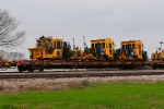 BNSF 927410, X4400433 - Nordco Spike Driver, X3800192 & X3800200 - Racine Tie Plate Inserters